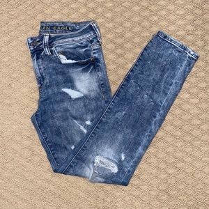 American Eagle ripped jeans